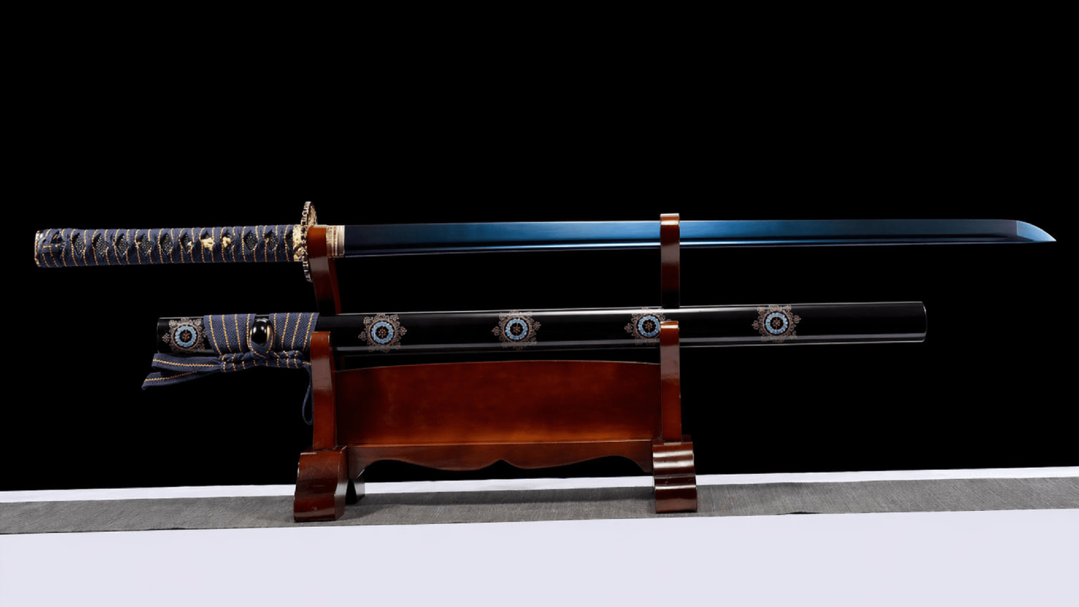 Shinka Katana (紫華) — Purple Blossom Hand-Forged Sword