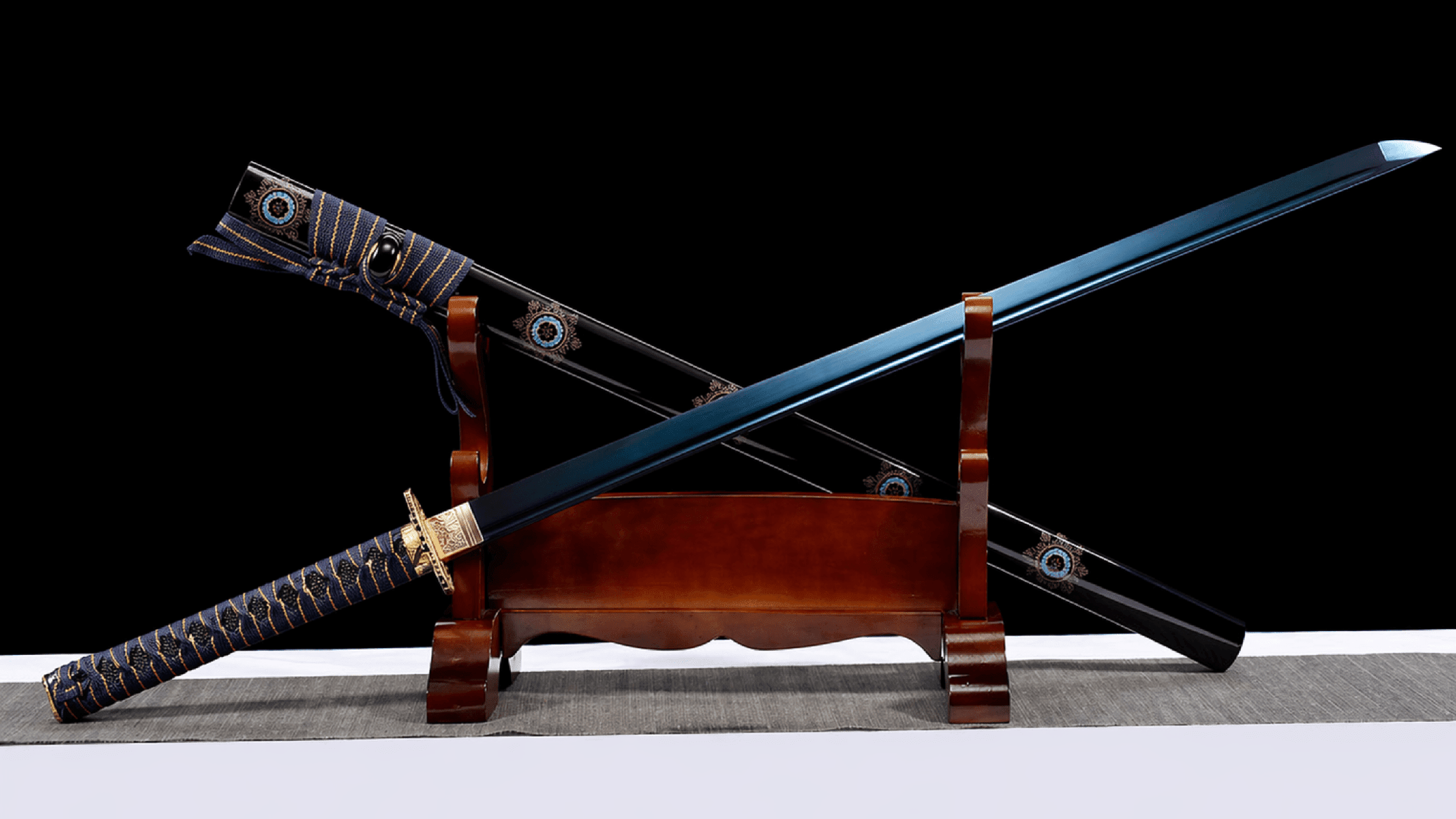 Shinka Katana (紫華) — Purple Blossom Hand-Forged Sword